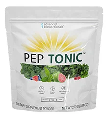 Pep Tonic greens powder for vitality and wellness